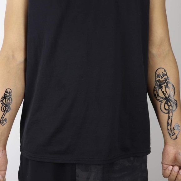 🐍 Harry Potter Death Eaters - Dark Mark Temporary Tattoo - Large Size - Picture 6 of 6